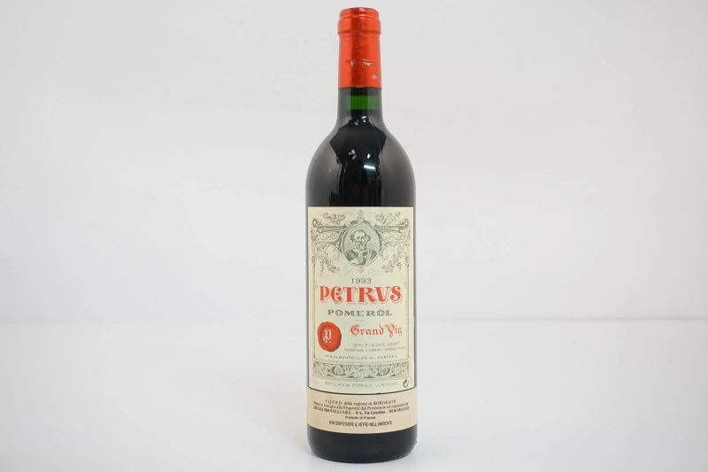 P&eacute;trus 1993  - Asta VINI PREGIATI E DISTILLATI DA COLLEZIONE - Pandolfini Casa d'Aste