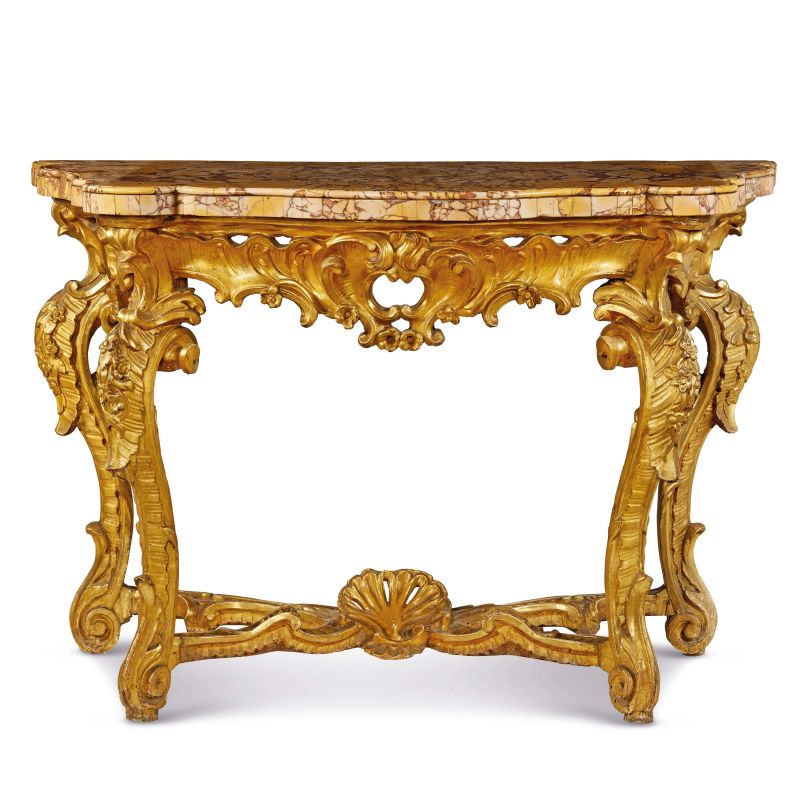 



CONSOLE, ROMA, SECOLO XVIII  - Asta ARREDI, OGGETTI D'ARTE E MAIOLICHE - Pandolfini Casa d'Aste
