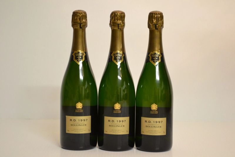 Bollinger R.D. 1997  - Auction A Prestigious Selection of Wines and Spirits from Private Collections - Pandolfini Casa d'Aste