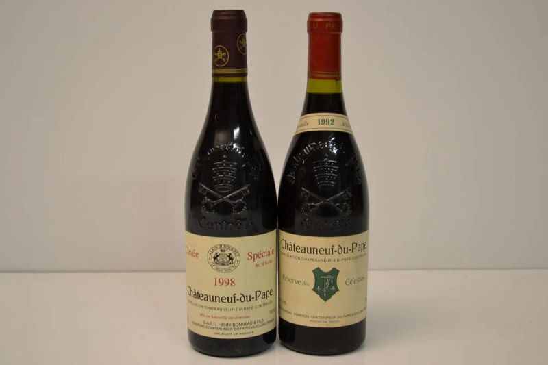 Selezione Chateauneuf-du Pape                                               - Auction Fine Wines from Important Private Italian Cellars - Pandolfini Casa d'Aste