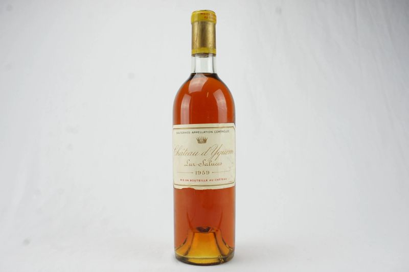      Ch&acirc;teau d&rsquo;Yquem 1959   - Asta L'Arte del Collezionare - Vini italiani e francesi da cantine selezionate - Pandolfini Casa d'Aste