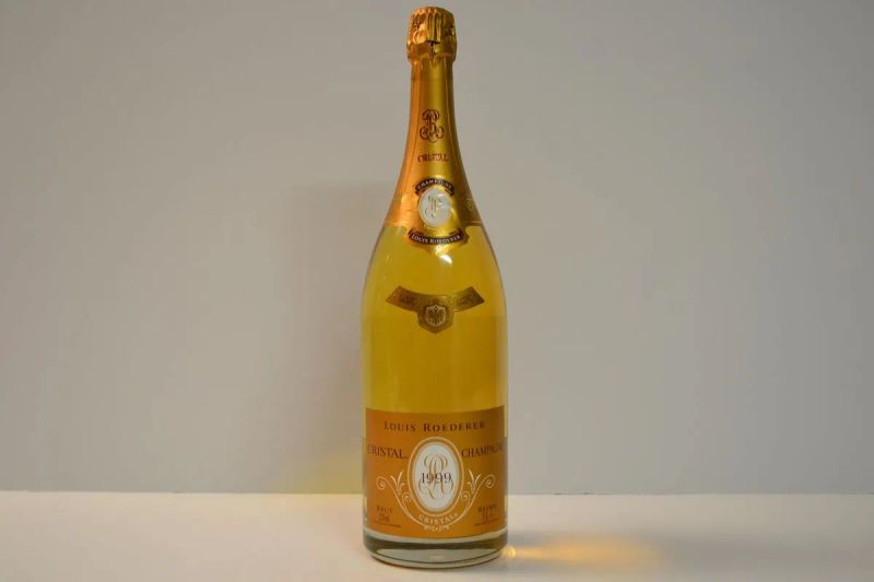 Cristal Louis Roederer 1999  - Asta Vini da Collezione da Importanti Cantine Private Italiane - Pandolfini Casa d'Aste