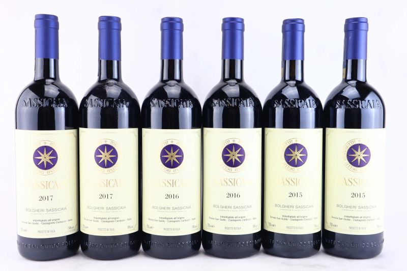 



Sassicaia Tenuta San Guido   - Auction MATERIA - Fine and Rare Wine - Pandolfini Casa d'Aste