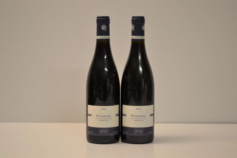Richebourg Domaine Anne Gros 2002  - Asta L'Eccellenza dei Vini Italiani ed Esteri da Cantine selezionate - Pandolfini Casa d'Aste