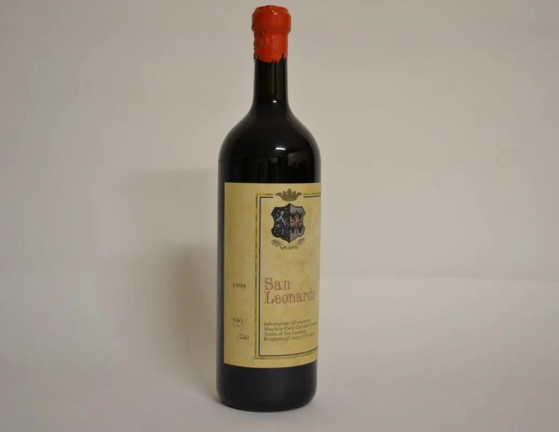 San Leonardo Tenuta San Leonardo 1999  - Auction PANDOLFINI FOR EXPO 2015: Finest and rarest wines - Pandolfini Casa d'Aste