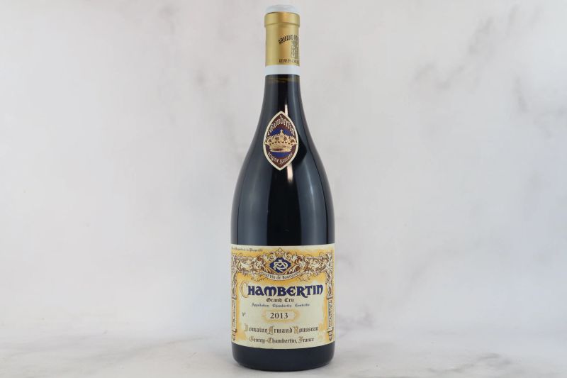 



Chambertin Domaine Armand Rousseau 2013  - Auction La Joie du Vin - Fine and Rare Wine - Pandolfini Casa d'Aste