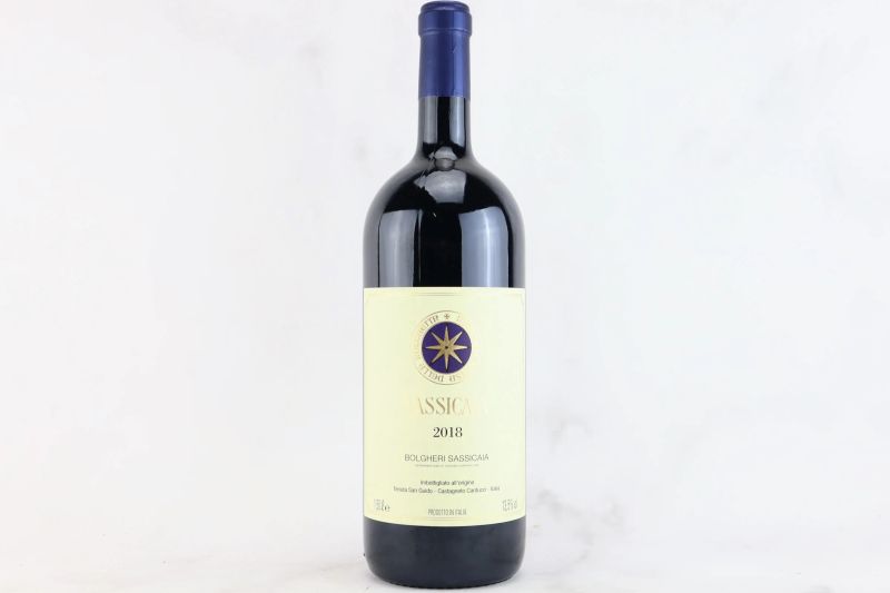 



Sassicaia Tenuta San Guido 2018  - Asta MATERIA - Vini Pregiati e da Collezione - Pandolfini Casa d'Aste