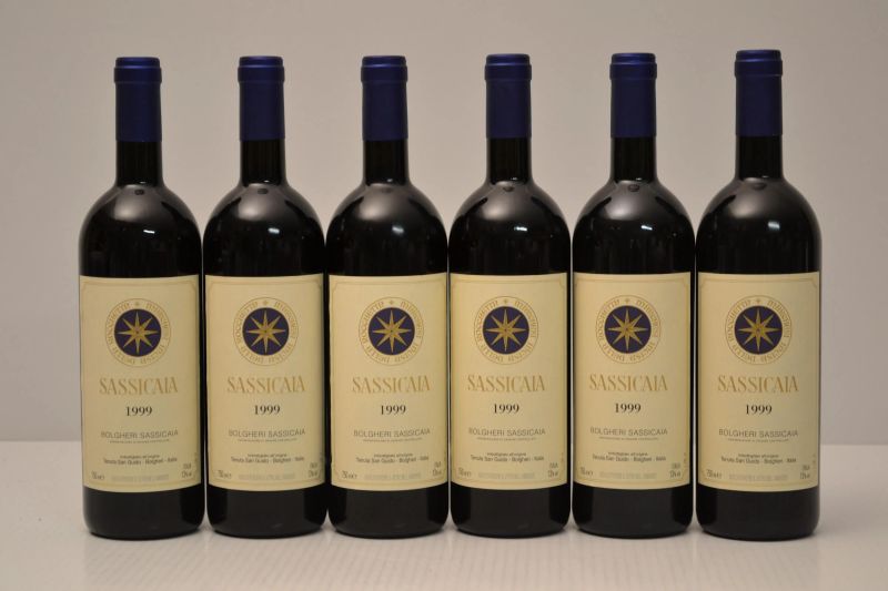 Sassicaia Tenuta San Guido 1999  - Auction An Extraordinary Selection of Finest Wines from Italian Cellars - Pandolfini Casa d'Aste