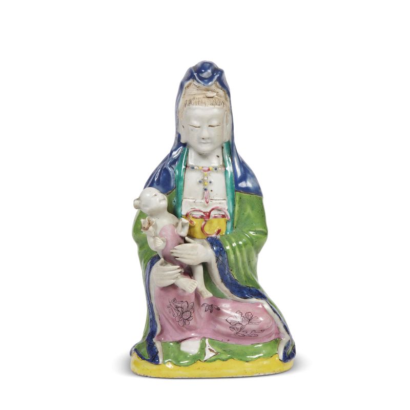 A STATUE, CHINA, QING DYNASTY, 18TH CENTURY  - Auction Asian Art | &#19996;&#26041;&#33402;&#26415; - Pandolfini Casa d'Aste