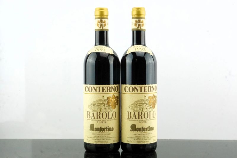 Barolo Monfortino Riserva Giacomo Conterno 1993  - Auction AS TIME GOES BY | Fine and Rare Wine - Pandolfini Casa d'Aste
