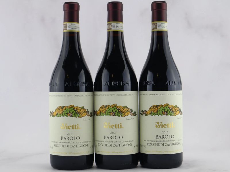 



Barolo Rocche di Castiglione Vietti 2016  - Auction Fine and Rare Wine from a Single Owner Collection - Pandolfini Casa d'Aste