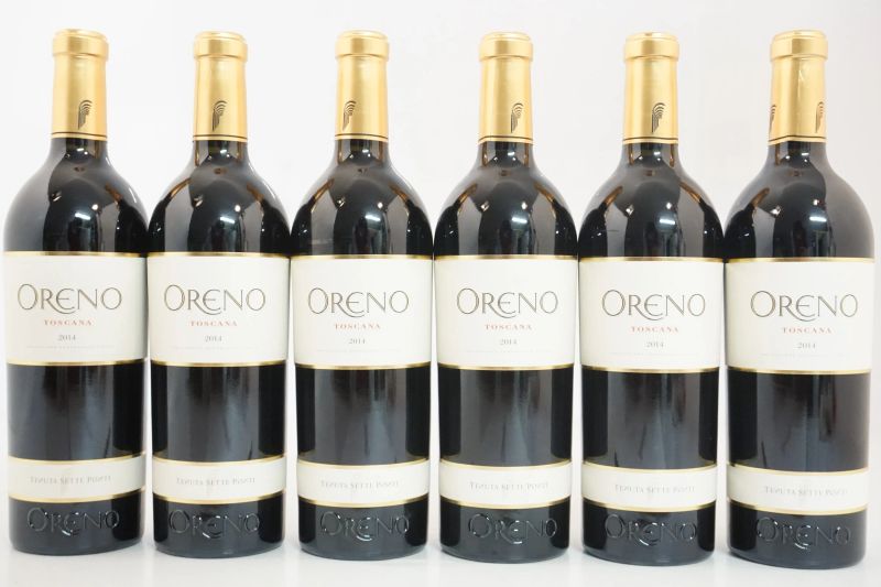      Oreno Tenuta Sette Ponti 2014   - Auction Online Auction | Smart Wine & Spirits - Pandolfini Casa d'Aste