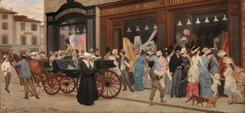 Antonio Puccinelli  - Auction 40 SELECTED 19TH CENTURY PAINTINGS	 - Pandolfini Casa d'Aste
