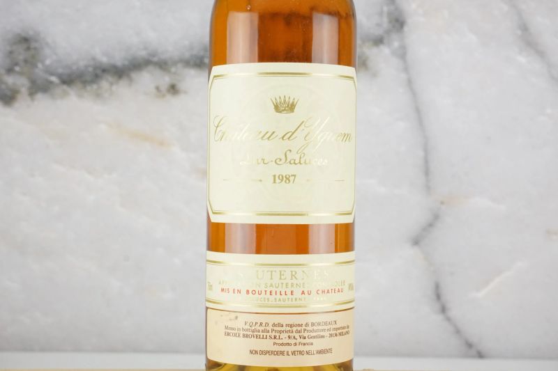 Ch&acirc;teau d&rsquo;Yquem 1987  - Auction Smart Wine 2.0 | Online Auction - Pandolfini Casa d'Aste