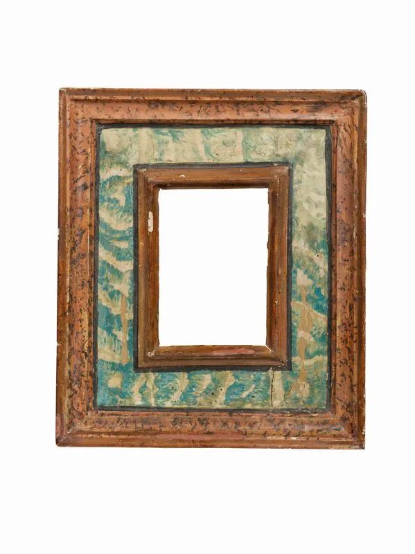 PICCOLA CORNICE, MARCHE, SECOLO XVII  - Auction The frame is the most beautiful invention of the painter : from the Franco Sabatelli collection - Pandolfini Casa d'Aste