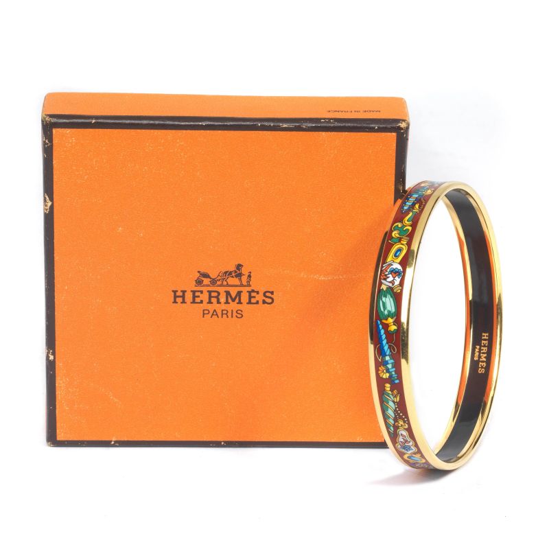 HERMES BRACCIALE  - Asta VINTAGE: BORSE E ACCESSORI DI HERMES, LOUIS VUITTON E ALTRE GRANDI MAISON - Pandolfini Casa d'Aste