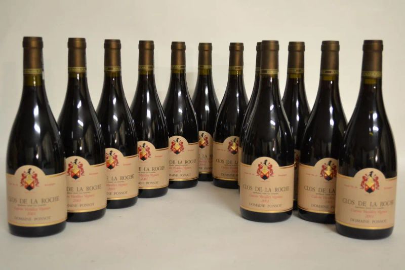Clos De La Roche Cuvee Vieilles Vignes Domaine Ponsot 2001  - Auction The passion of a life. A selection of fine wines from the Cellar of the Marcucci. - Pandolfini Casa d'Aste