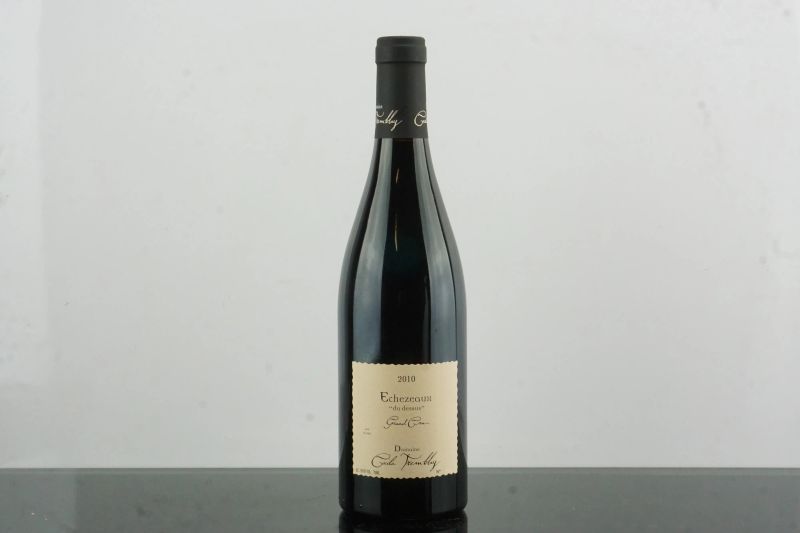 &Eacute;chezeaux du Dessus Domaine C&eacute;cile Tremblay 2010  - Auction AS TIME GOES BY | Fine and Rare Wine - Pandolfini Casa d'Aste