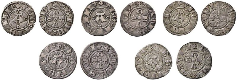 MONETE AUTONOME (1380 - 1450), 5 BOLOGNINI GROSSI  - Auction Collectible coins and medals. From the Middle Ages to the 20th century. - Pandolfini Casa d'Aste