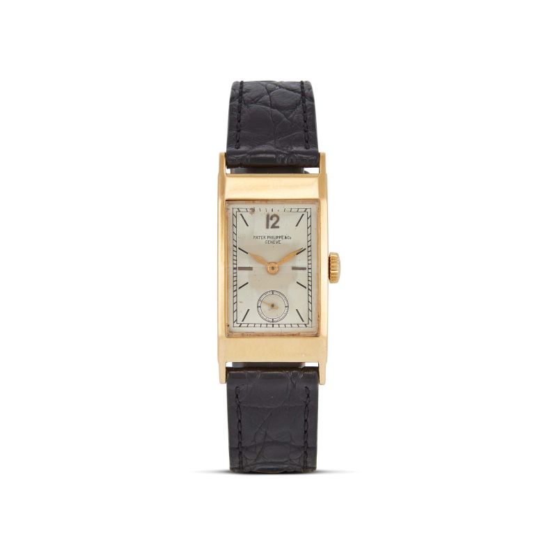 Patek Philippe : 



PATEK PHILIPPE &amp; CO. &quot;TEGOLINO&quot; YELLOW GOLD WRISTWATCH, '40S  - Auction WRISTWATCHES - Pandolfini Casa d'Aste