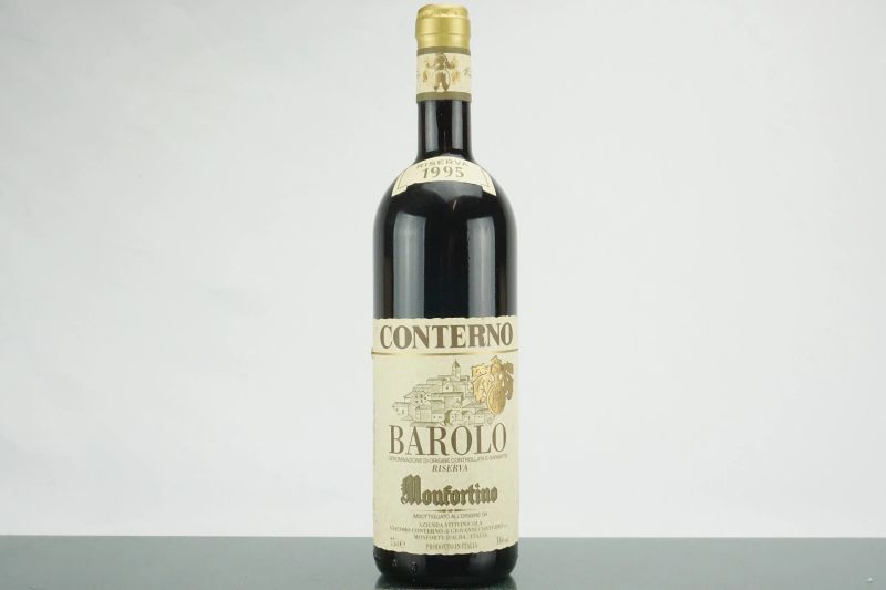 Barolo Monfortino Riserva Giacomo Conterno 1995  - Auction L'Essenziale - Fine and Rare Wine - Pandolfini Casa d'Aste
