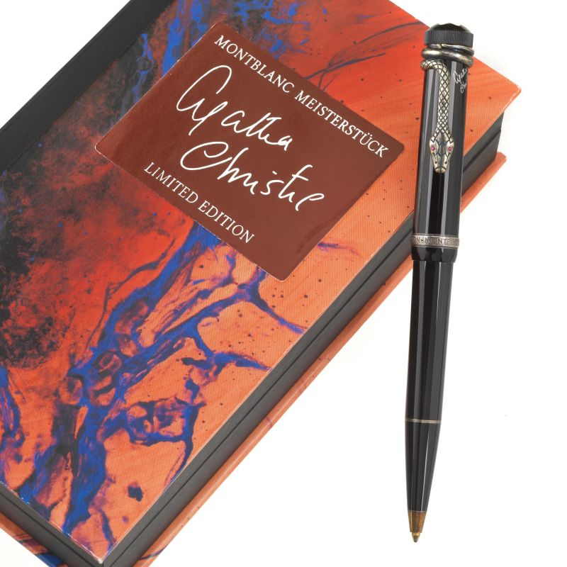 Montblanc : MONTBLANC MEISTERSTUCK AGATHA CHRISTIE WRITERS LIMITED EDITION N. 01231/25000 BALLPOINT PEN  - Auction ONLINE AUCTION | WATCHES AND PENS - Pandolfini Casa d'Aste