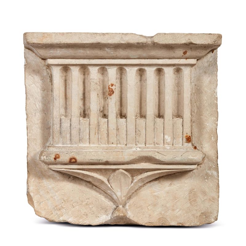 



Northern Italy workshop, 16th century, stone corbel  - Auction SCULPTURES AND WORKS OF ART FROM MIDDLE AGES TO 19TH CENTURY - Pandolfini Casa d'Aste