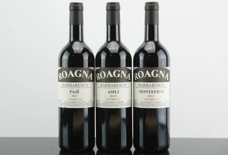 Selezione Barbaresco Vecchie Viti Roagna 2015  - Auction AS TIME GOES BY | Fine and Rare Wine - Pandolfini Casa d'Aste
