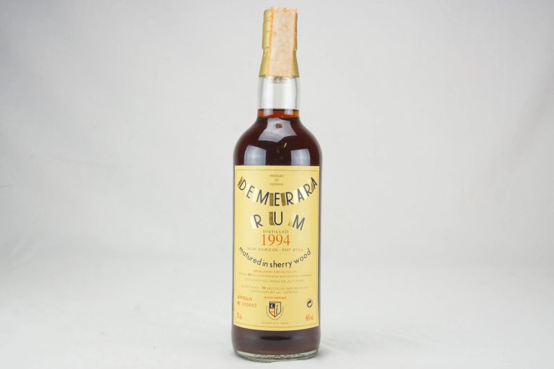 Demerara 1994  - Asta Summer Spirits | Rhum, Whisky e Distillati da Collezione - Pandolfini Casa d'Aste