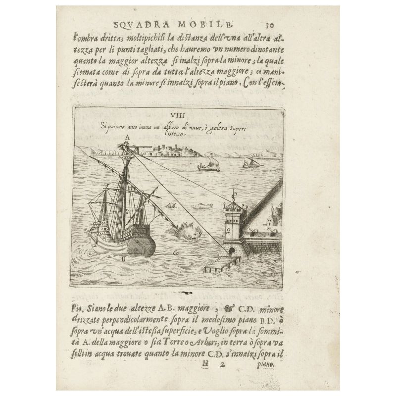 Fabri, Ottavio. L'uso della squadra mobile. Padova, Bertelli, 1615.  - Auction BOOKS, MANUSCRIPTS,  AUTOGRAPHS AND PRINTS - Pandolfini Casa d'Aste