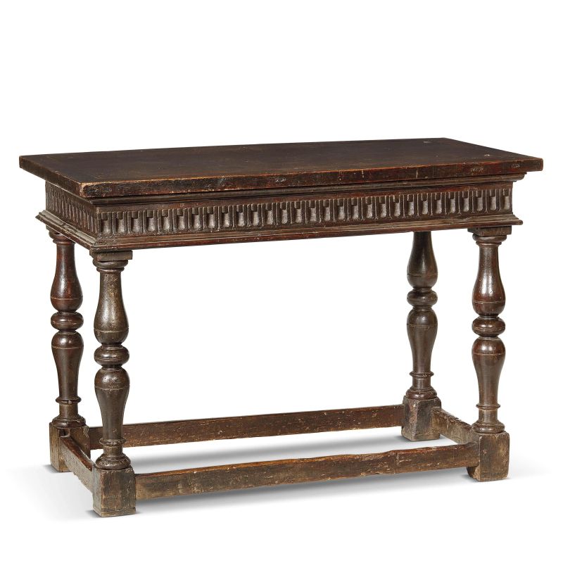 A CENTRAL ITALY TABLE, 16TH CENTURY  - Auction FURNITURE AND WORKS OF ART FROM PRIVATE COLLECTIONS - Pandolfini Casa d'Aste