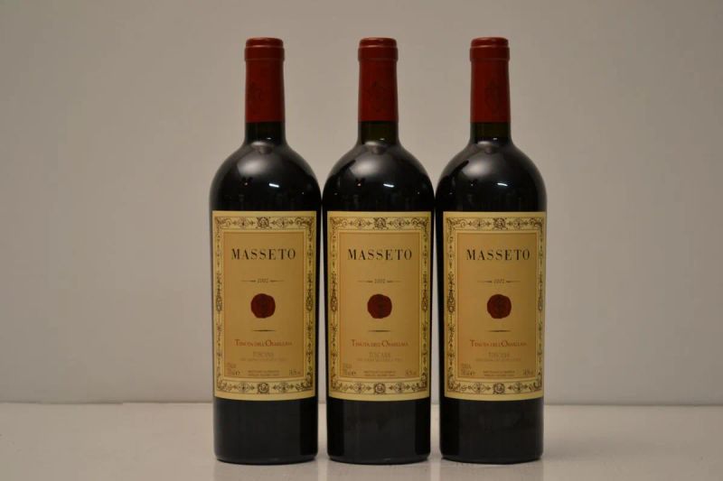 Masseto 2002  - Auction FINE WINES FROM IMPORTANT ITALIAN CELLARS - Pandolfini Casa d'Aste