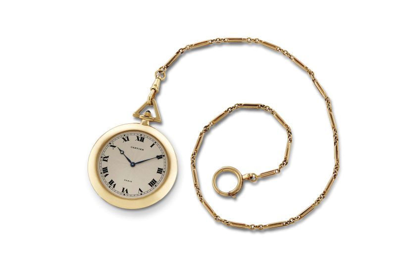 CARTIER PARIS OROLOGIO DA TASCA  - Auction Fine watches - Pandolfini Casa d'Aste