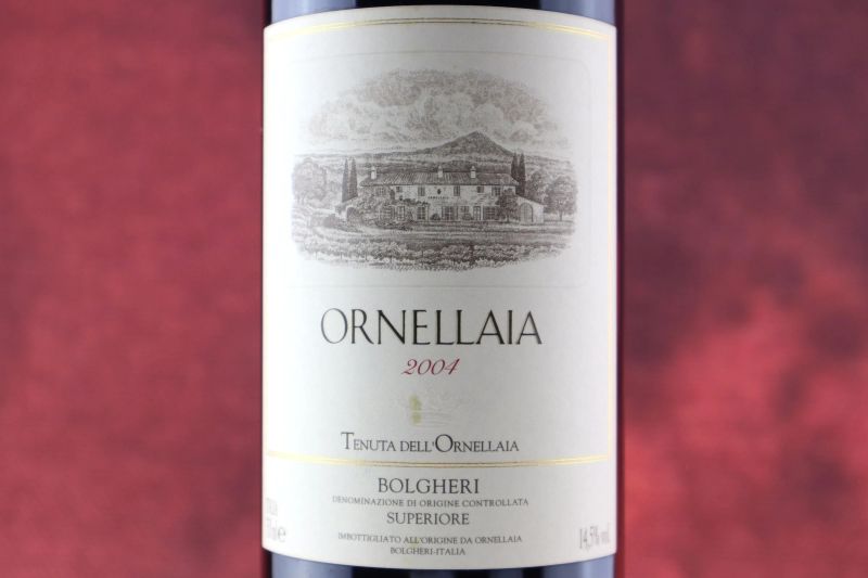 



Ornellaia 2004  - Asta Smartwine 2.0 | Christmas Edition - Pandolfini Casa d'Aste