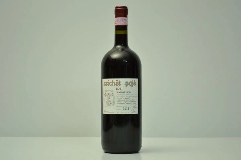 Barbaresco Crichet-Paje Roagna 2001  - Asta VINI PREGIATI DA IMPORTANTI CANTINE ITALIANE - Pandolfini Casa d'Aste