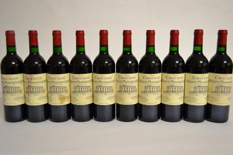 Chateau Haut-Marbuzet 1998  - Auction PANDOLFINI FOR EXPO 2015: Finest and rarest wines - Pandolfini Casa d'Aste