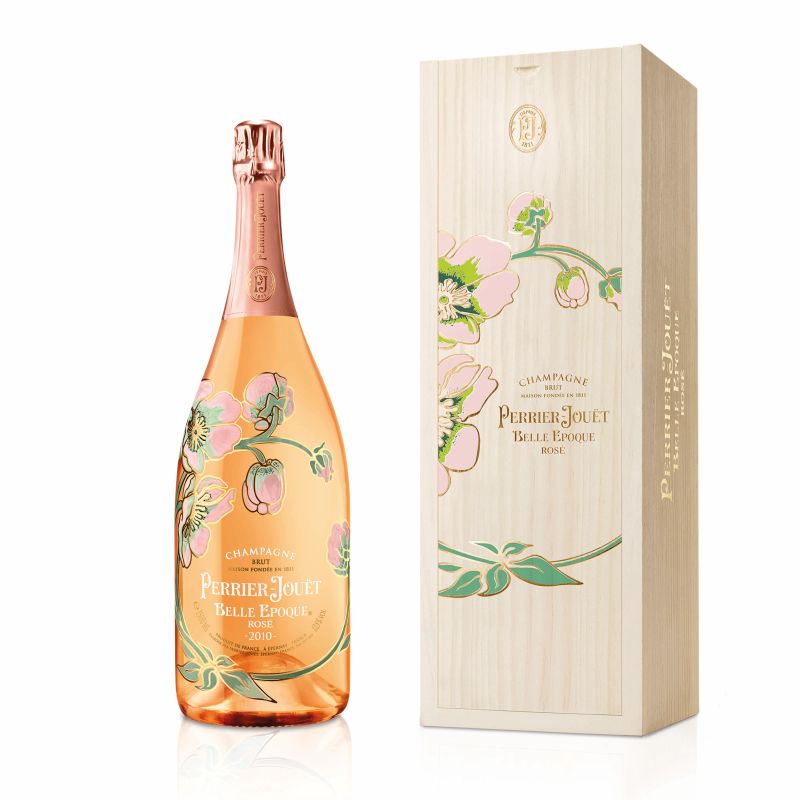 Champagne Rosé Belle Epoque Perrier-Jouët 2010  - Asta Pandolfini per Amici di URI - Asta Benefica per Sostenere la Ricerca Scientifica Urologica - Pandolfini Casa d'Aste