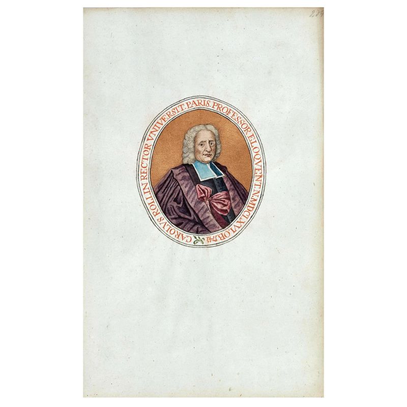 Ritratto di Charles Rollin. Uno dei grandi studiosi del XVIII secolo  - Asta LIBRI, MANOSCRITTI, AUTOGRAFI E STAMPE - Pandolfini Casa d'Aste