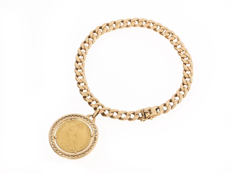 BRACCIALE IN ORO GIALLO  - Auction Jewels, watches, pens and silver - Pandolfini Casa d'Aste
