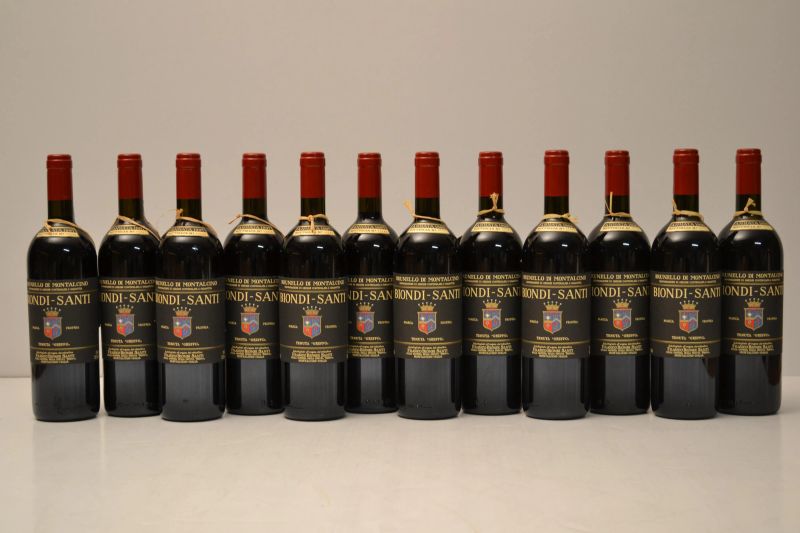 Brunello di Montalcino Biondi Santi  - Asta Una Straordinaria Selezione di Vini Pregiati da Cantine Italiane - Pandolfini Casa d'Aste