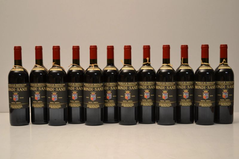 Brunello di Montalcino Biondi Santi  - Auction An Extraordinary Selection of Finest Wines from Italian Cellars - Pandolfini Casa d'Aste