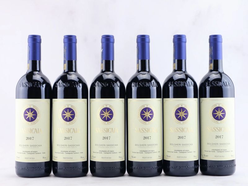 



Sassicaia Tenuta San Guido 2017  - Asta ALCHIMIA - Vini Pregiati e da Collezione - Pandolfini Casa d'Aste