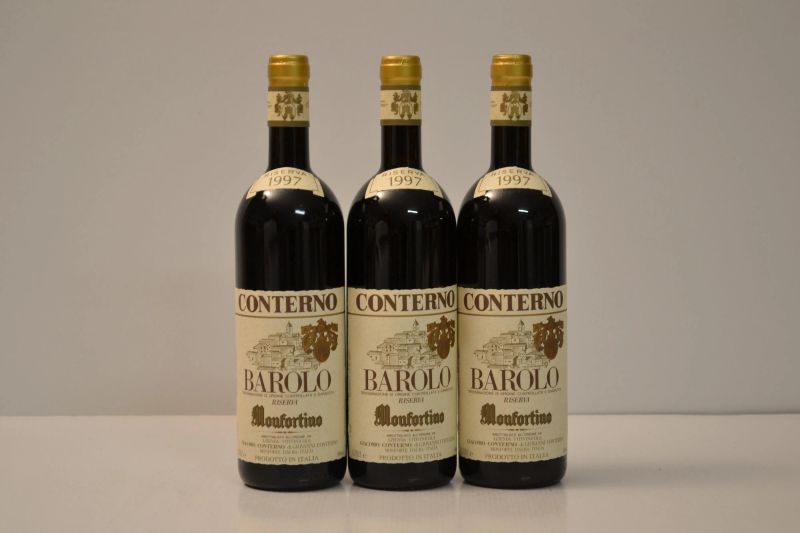 Barolo Monfortino Riserva Giacomo Conterno 1997  - Auction the excellence of italian and international wines from selected cellars - Pandolfini Casa d'Aste