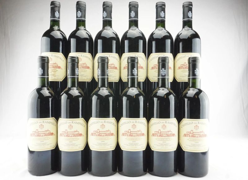 Sammarco Castello dei Rampolla 1999  - Auction THE SIGNIFICANCE OF PASSION - Fine and Rare Wine - Pandolfini Casa d'Aste