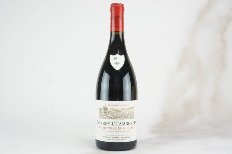 Gevrey-Chambertin Clos Saint Jacques Domaine Armand Rousseau 2014  - Auction L'Armonia del Tempo | FINEST AND RAREST WINES - Pandolfini Casa d'Aste