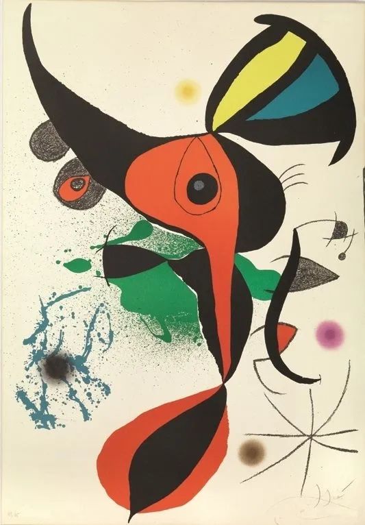 Mir&ograve;, Joan  - Auction OLD MASTER AND MODERN PRINTS AND DRAWINGS - OLD AND RARE BOOKS - Pandolfini Casa d'Aste