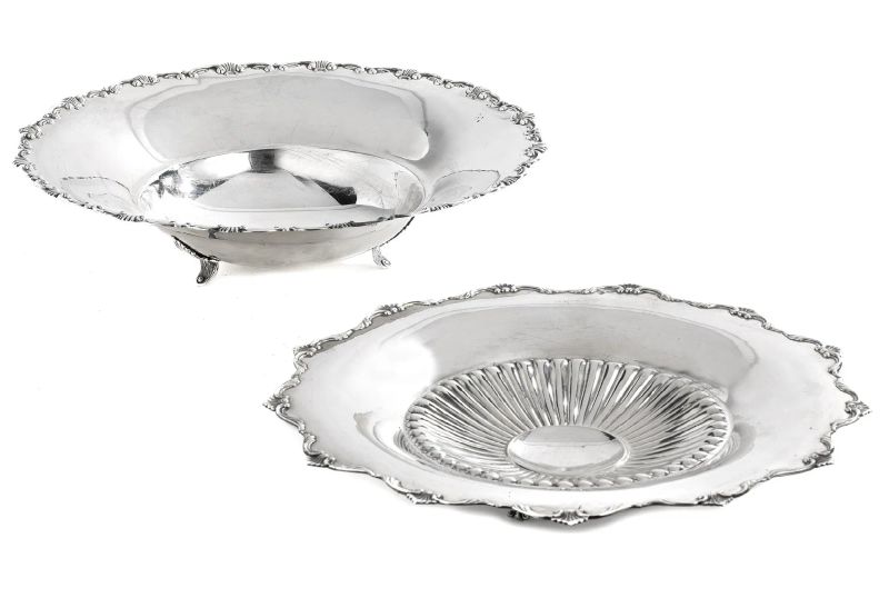      ALZATA CENTROTAVOLA, SECOLO XX   - Auction Italian and European Silver - Pandolfini Casa d'Aste