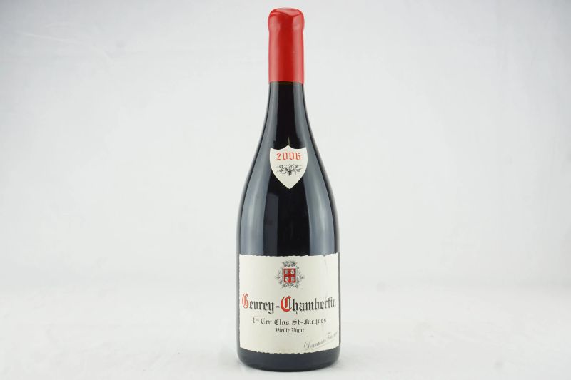 Gevrey-Chambertin Clos St. Jacques Vieilles Vignes Domaine Fourrier 2006  - Auction THE SIGNIFICANCE OF PASSION - Fine and Rare Wine - Pandolfini Casa d'Aste