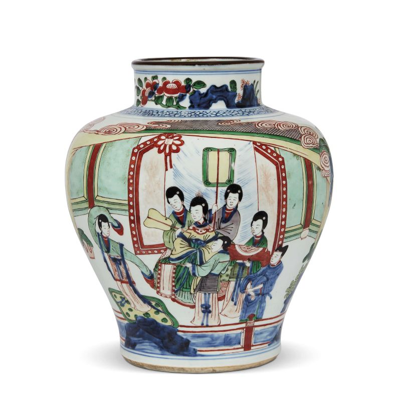 VASO, CINA, DINASTIA QING, SEC. XVII  - Asta Arte Orientale 东方艺术 - Pandolfini Casa d'Aste