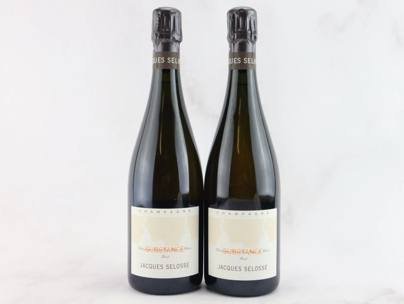 



Substance Jacques Selosse  - Asta ALCHIMIA - Vini Pregiati e da Collezione - Pandolfini Casa d'Aste